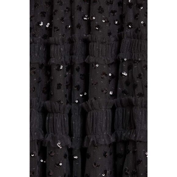 Needle & Thread Dot Shimmer Ankle Gown Navy UK8/US4 - Picture 4 of 12